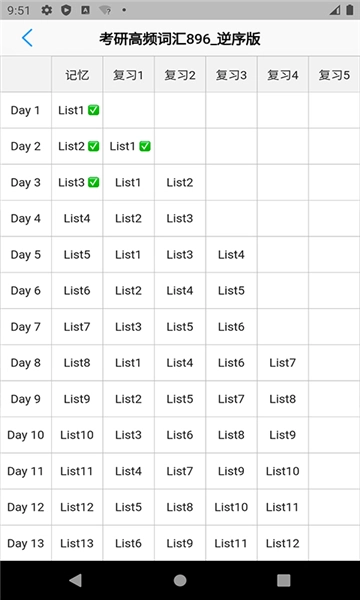 list背单词安卓版图2