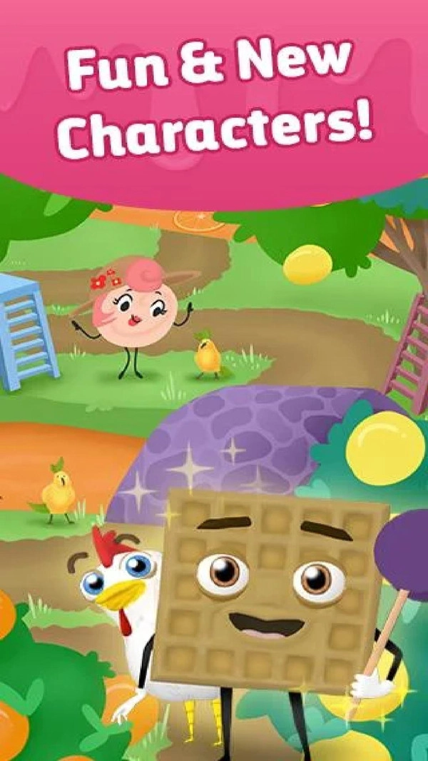 鸡肉华夫饼干游戏红包版图3