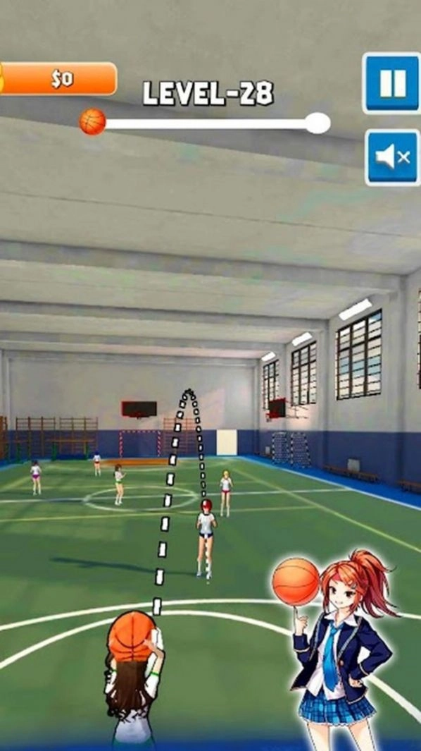 动漫校园篮球竞赛游戏安卓版图4