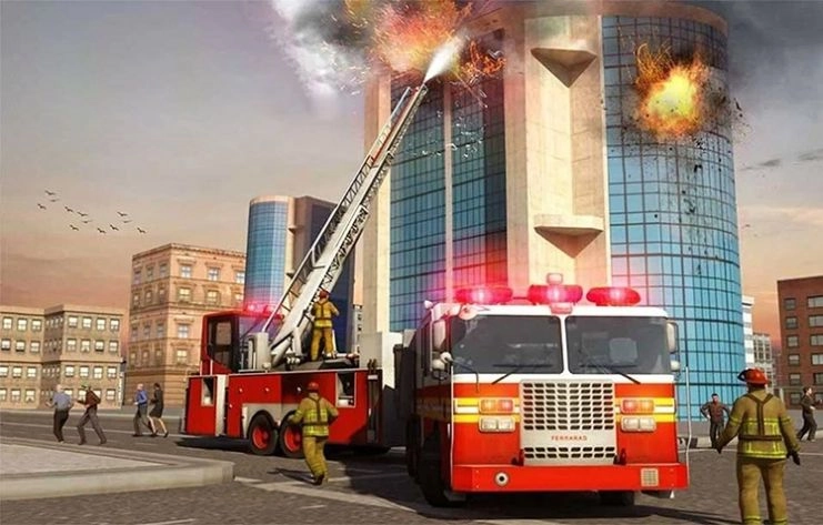 模拟驾驶消防车游戏安卓版图2