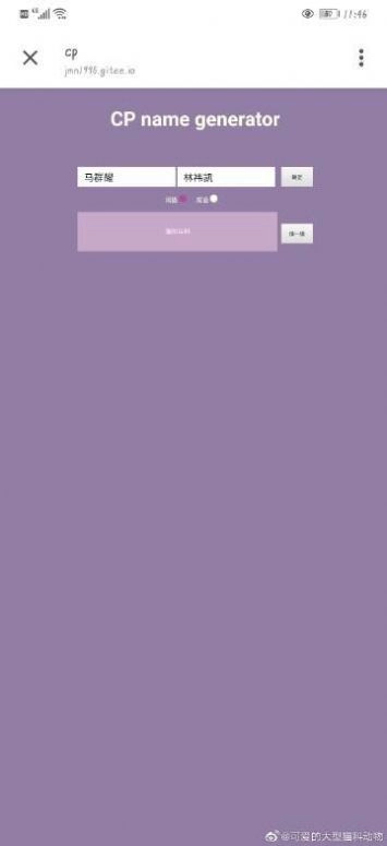 cp名自动生成器软件图4