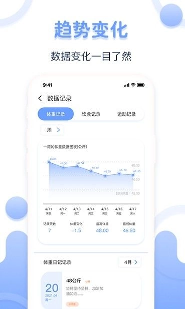 每日体重记录器安卓版图2