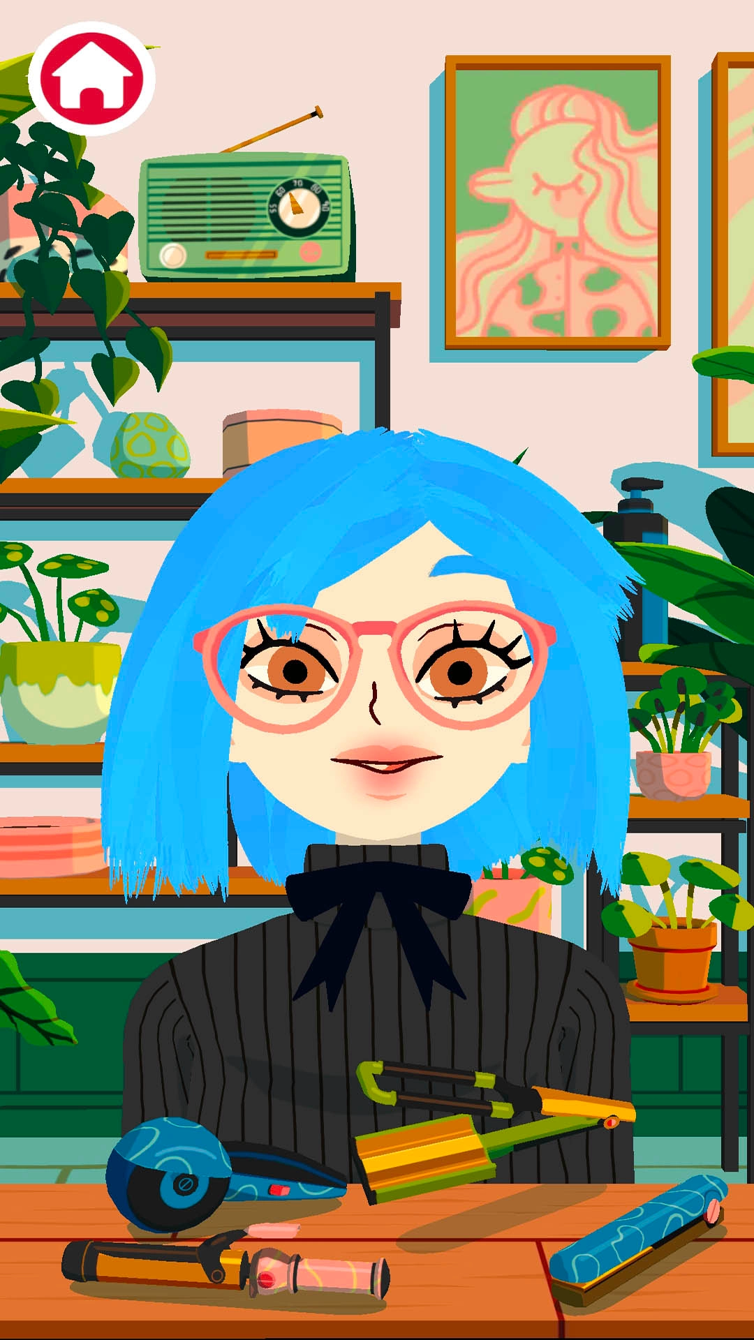 米加世界公主彩妆游戏版图2