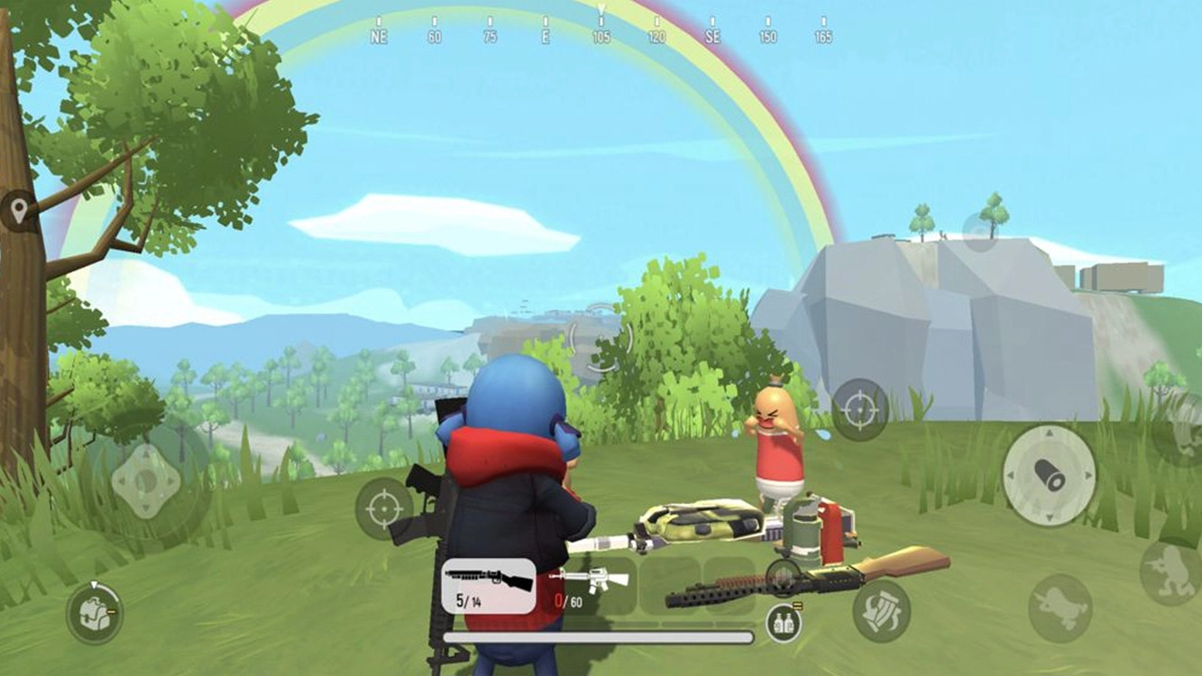 香肠吃鸡之夜游戏版图4