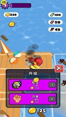 漂流木筏求生游戏版图2