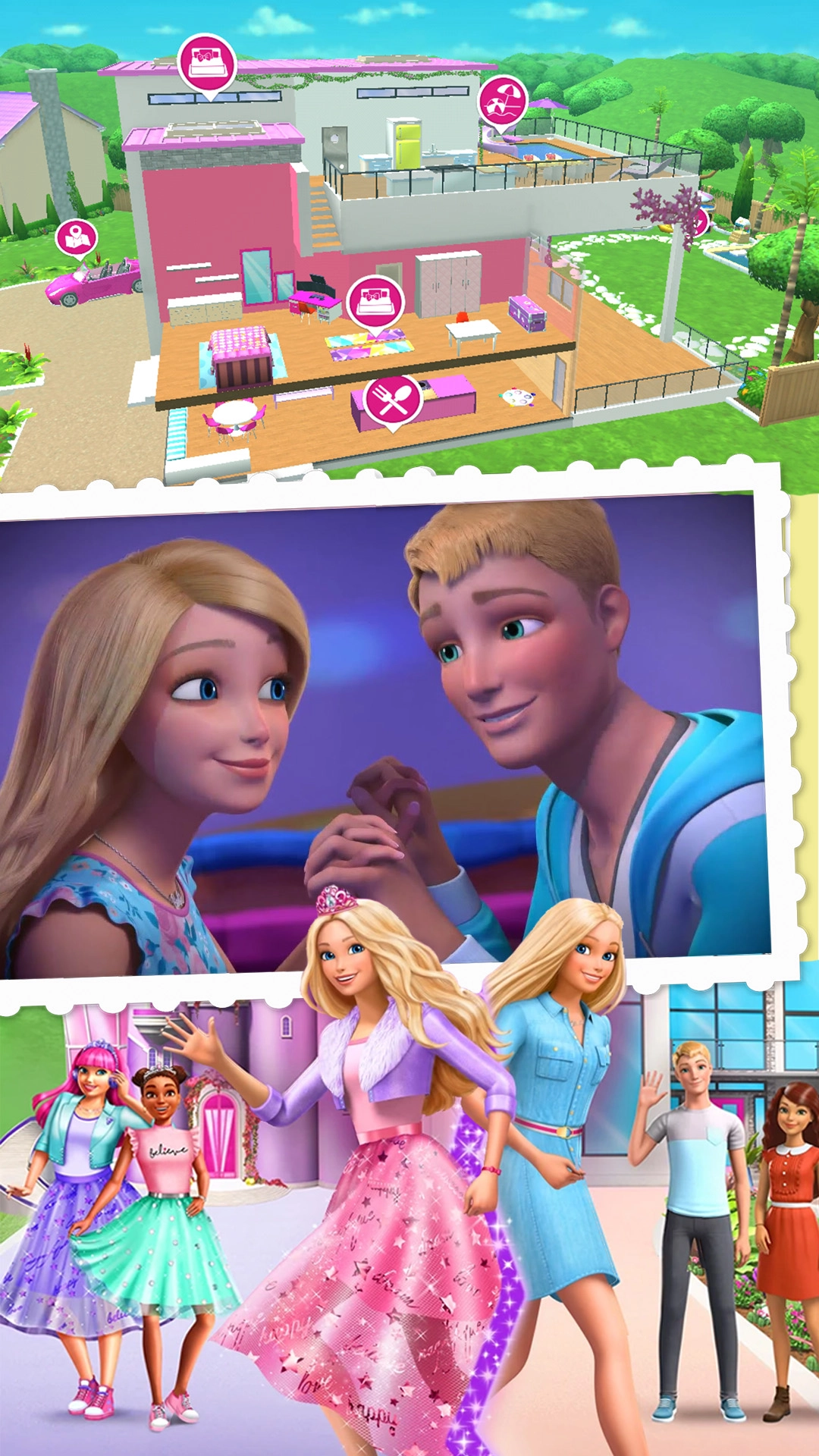 芭比闺蜜家游戏手机版图2