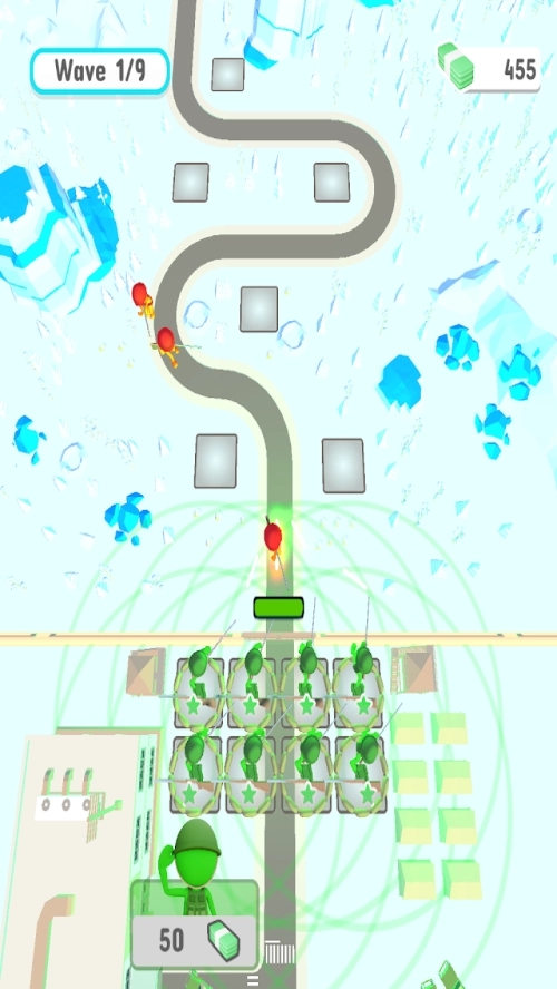 军团合并TD游戏版图1