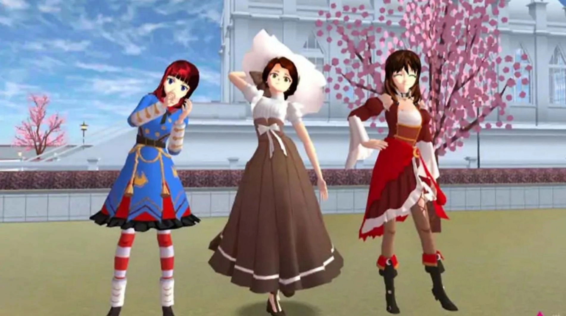 樱花校园闺蜜日常模拟器游戏版图4