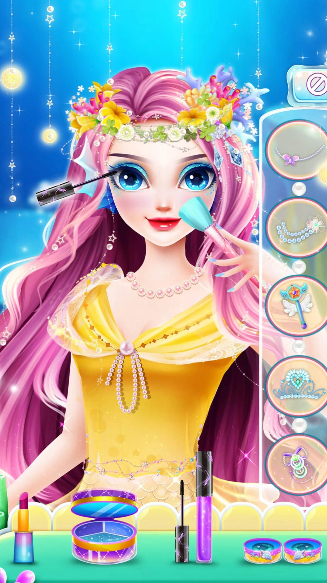 时尚美人鱼城堡装扮故事游戏最新版图2