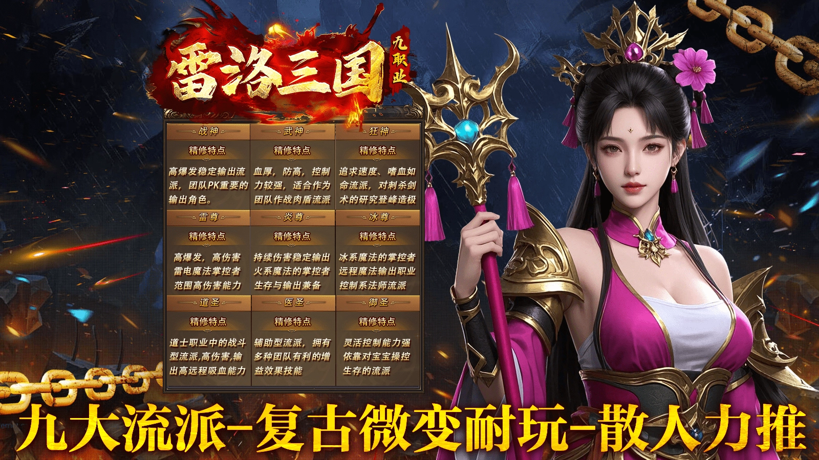 雷洛三国九职业图3