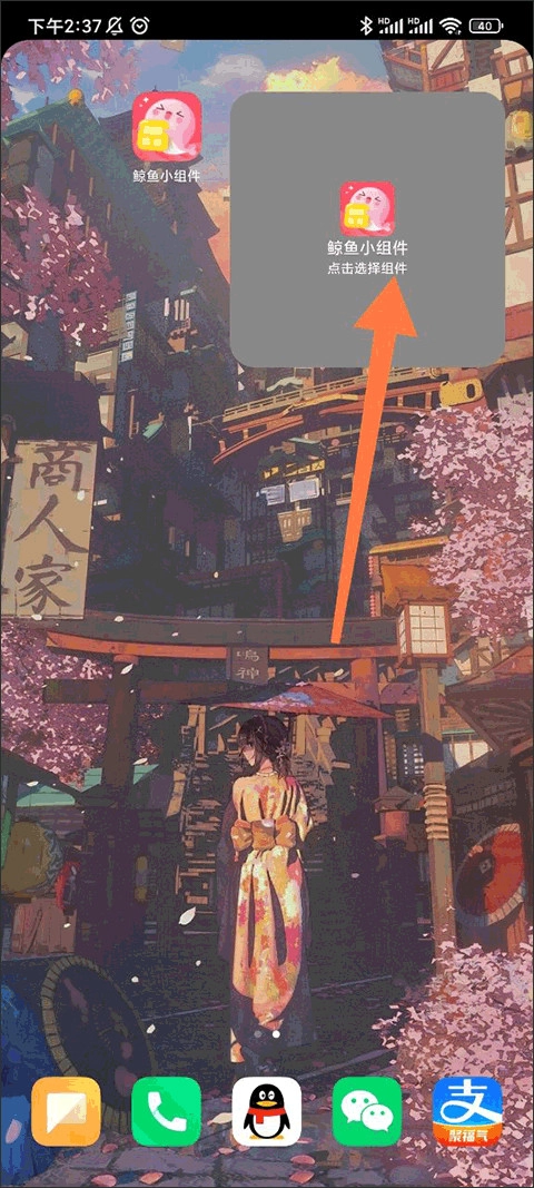 鲸鱼小组件安卓版