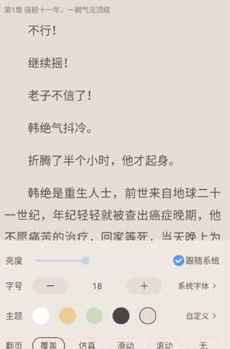 奇墨小说纯净版1