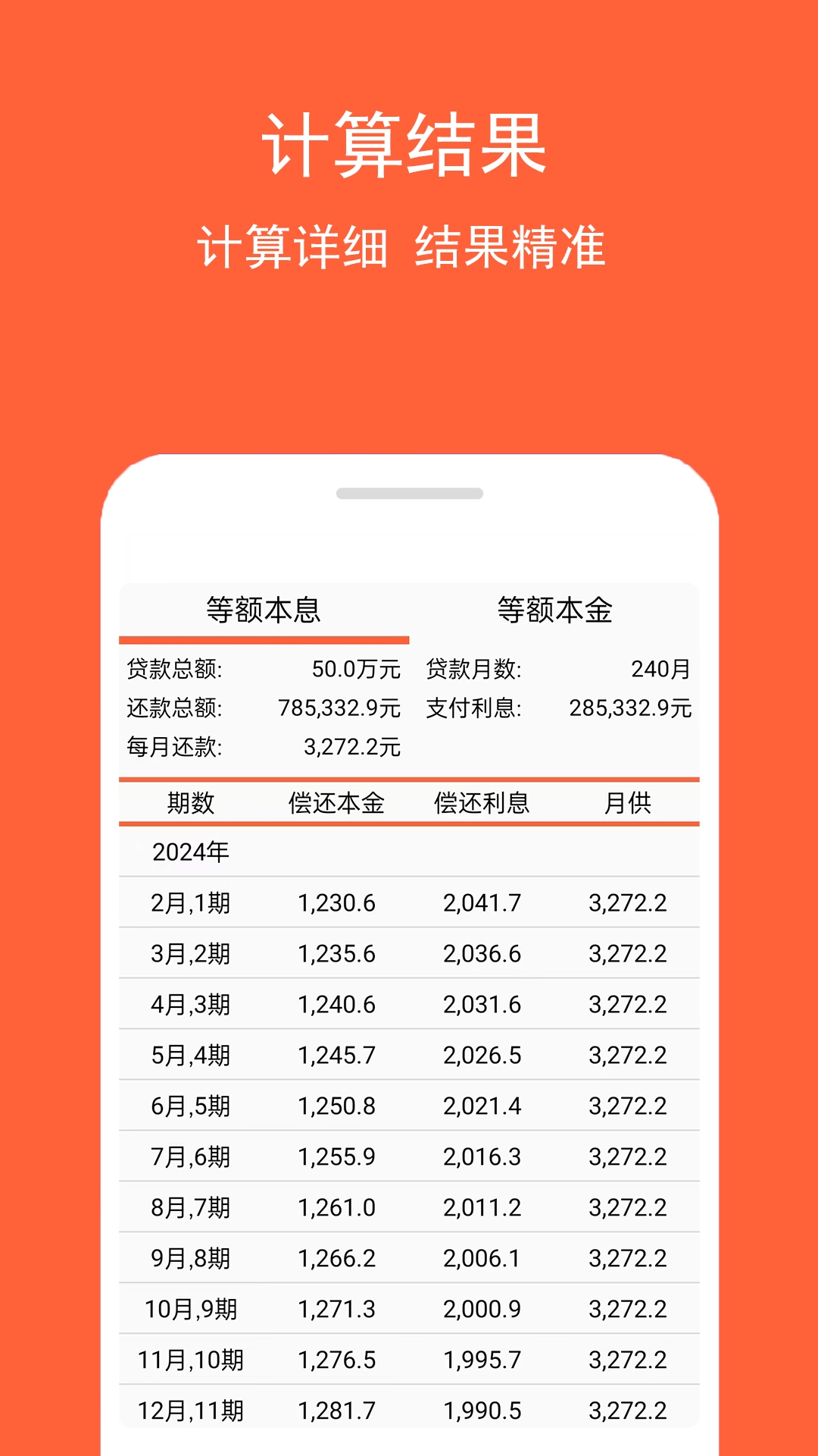 房贷计算神器(2)