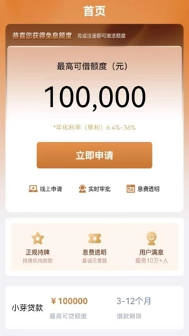 小芽分期v1.0.0安卓版图2