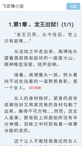 飞言情小说最新版4