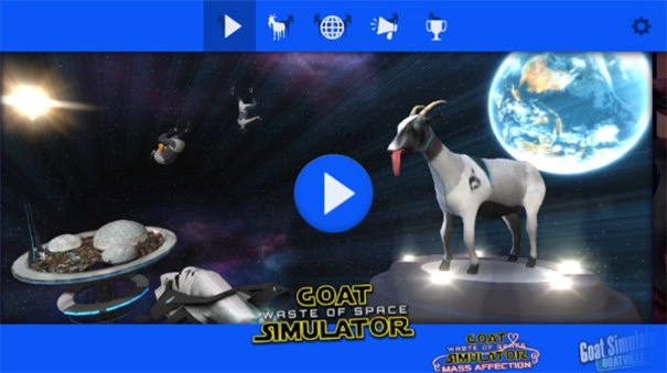 模拟山羊太空废物图1