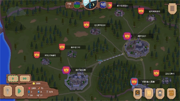 骑马与砍杀2D像素版图3