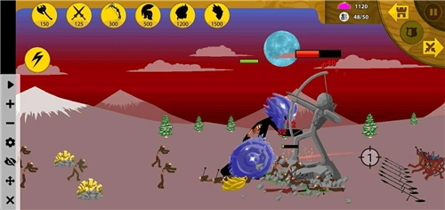 火柴人战争遗产寒冰版图3