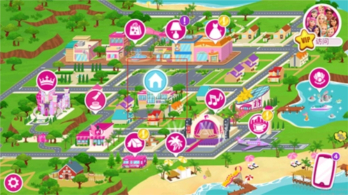 芭比梦想豪宅怎么玩1