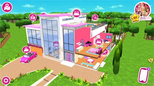 芭比梦想豪宅怎么玩2