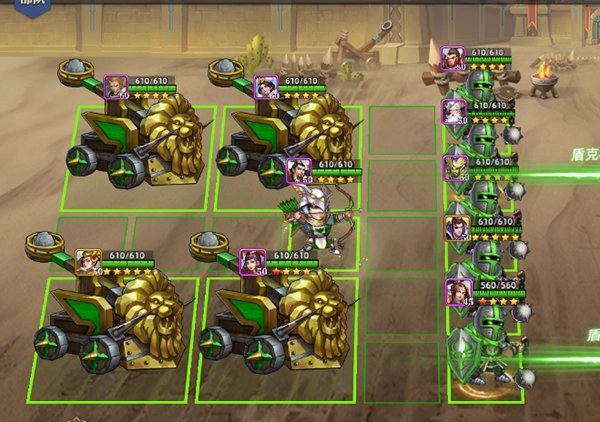 联盟纷争攻城阵型攻略