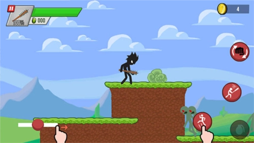 火柴人僵尸射击5