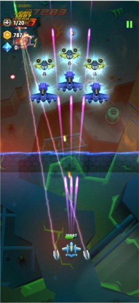 银翼战机最新版本游戏截图8