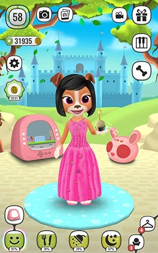 我的会说话的狗虚拟宠物游戏图1