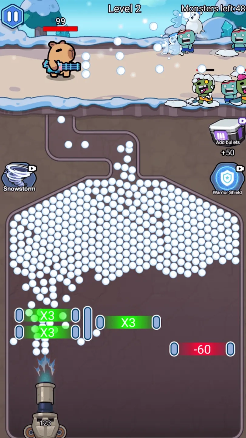 雪球子弹倍增器游戏最新版图4