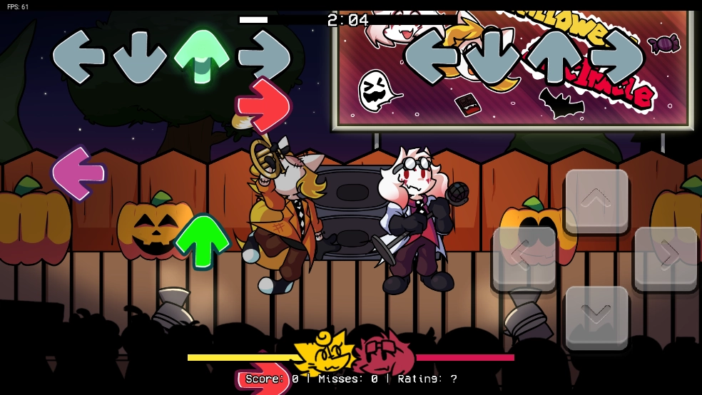 fnf万圣节国人FridayNightFunkin游戏