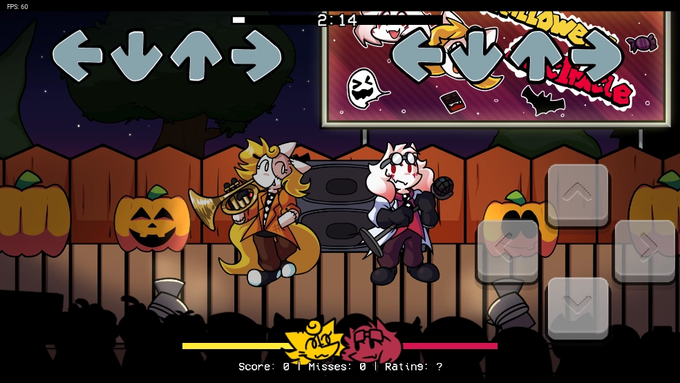 fnf万圣节国人FridayNightFunkin游戏