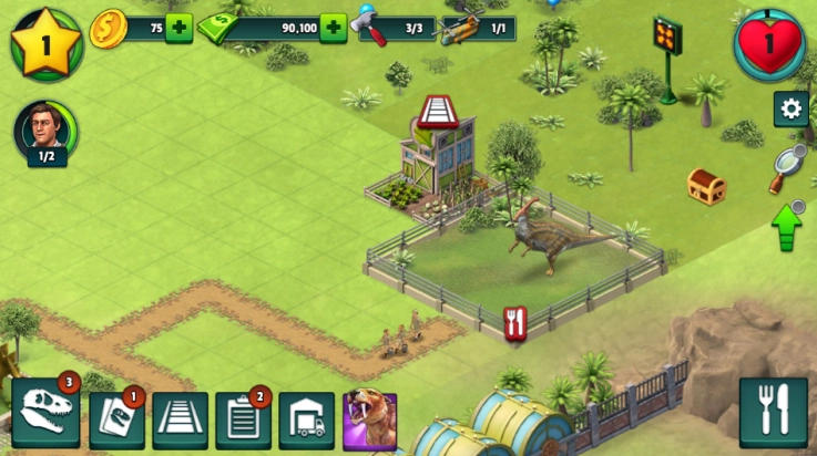 侏罗纪恐龙公园游戏图3