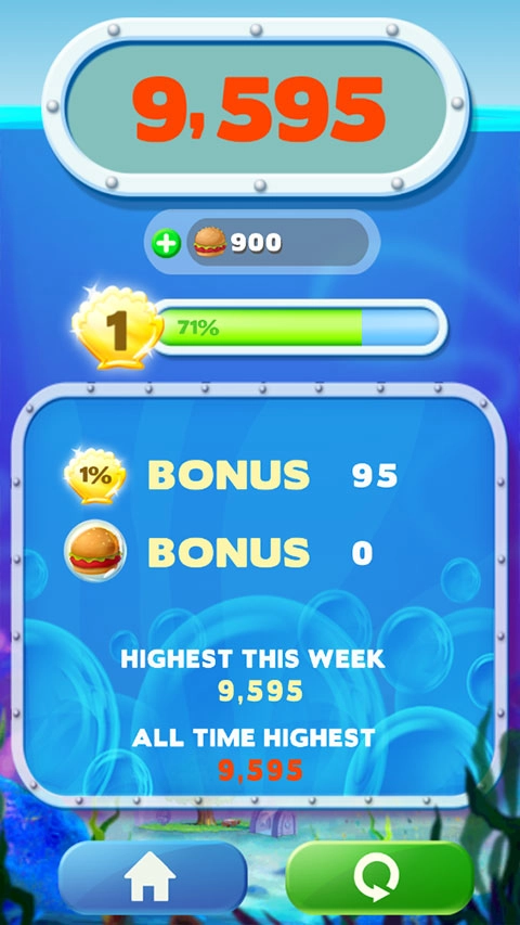 海绵宝宝泡泡派对游戏(BubbleParty)截图2