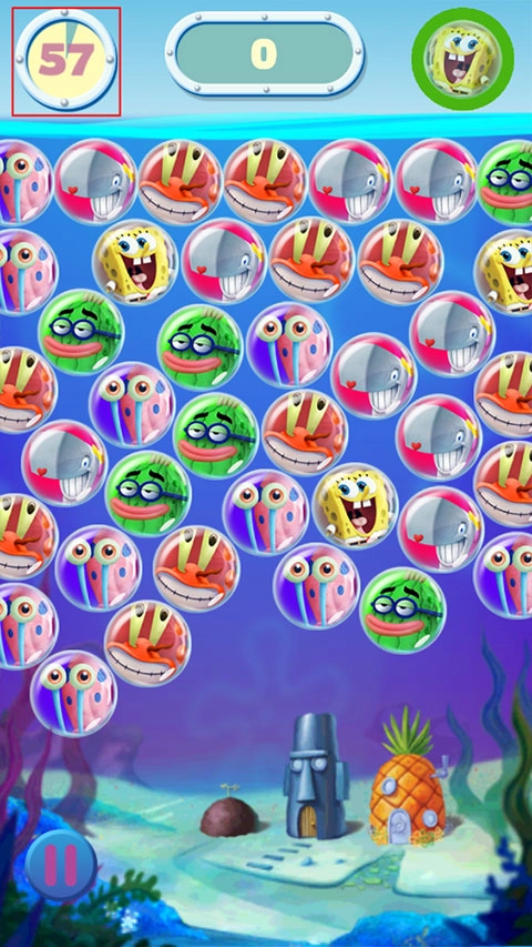 海绵宝宝泡泡派对游戏(BubbleParty)图4