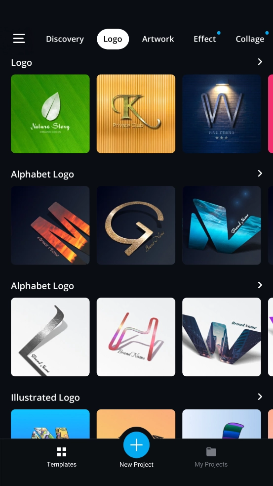 TENADA艺术字体图1