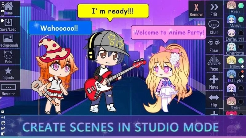 加查动漫派对游戏最新版图2