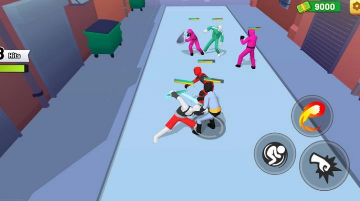 街头无限制格斗游戏(2)