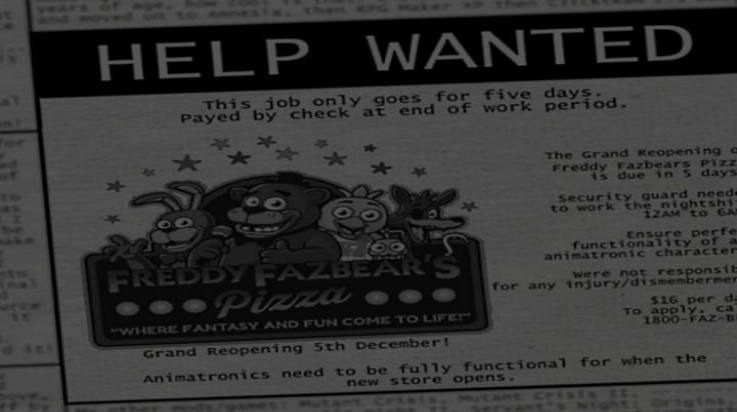 玩具熊的午夜后宫五夜诡守游戏(FiveNightsBeforeFreddys)图3