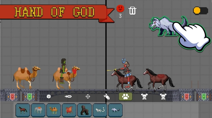 甜瓜游乐场大战游戏(RagdollRainbowPlayground)