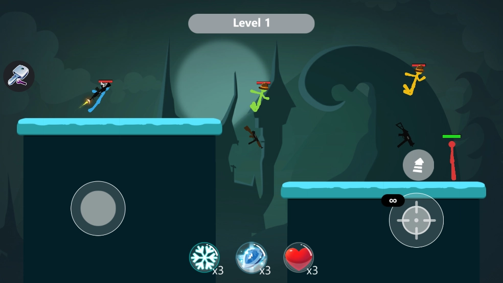 斯蒂克曼阴影游戏(StickmanShadow-BattleHero)-图1