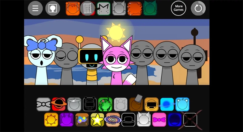 节奏盒子JustSprunkinAround游戏(节奏盒子Sproonki音乐大赛)图4