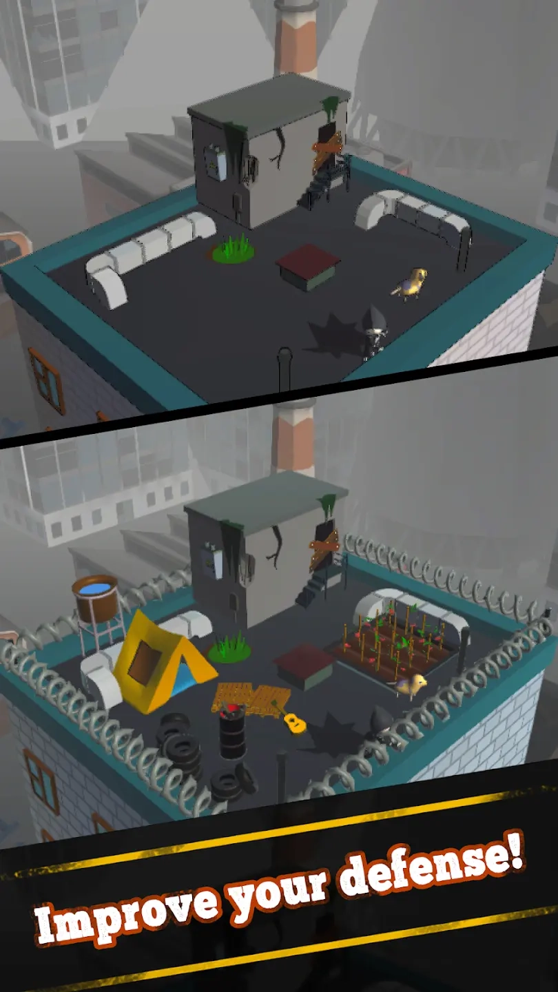 屋顶生存僵尸塔防游戏(3)