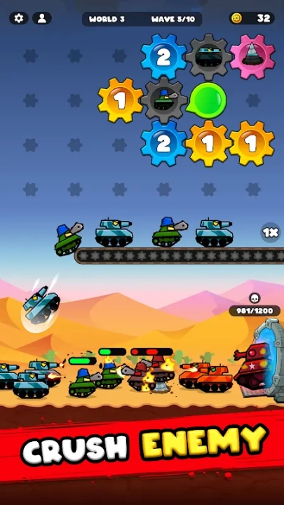 齿轮战争坦克英雄游戏(3)