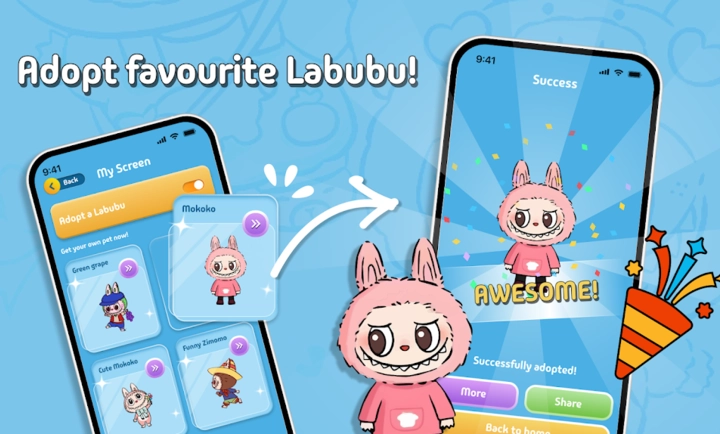 labubu可爱壁纸桌面