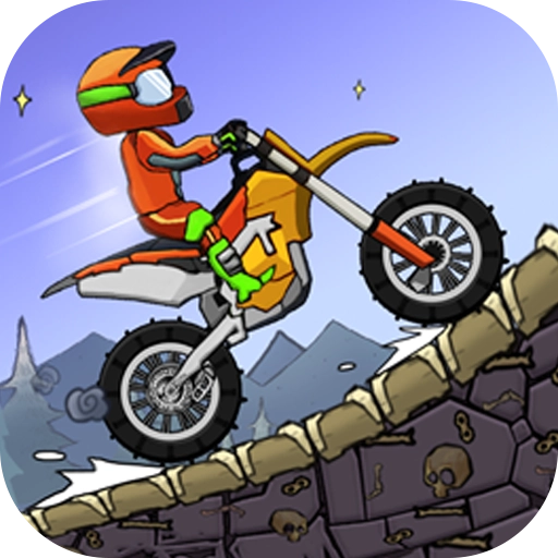 登山越野摩托车小游戏