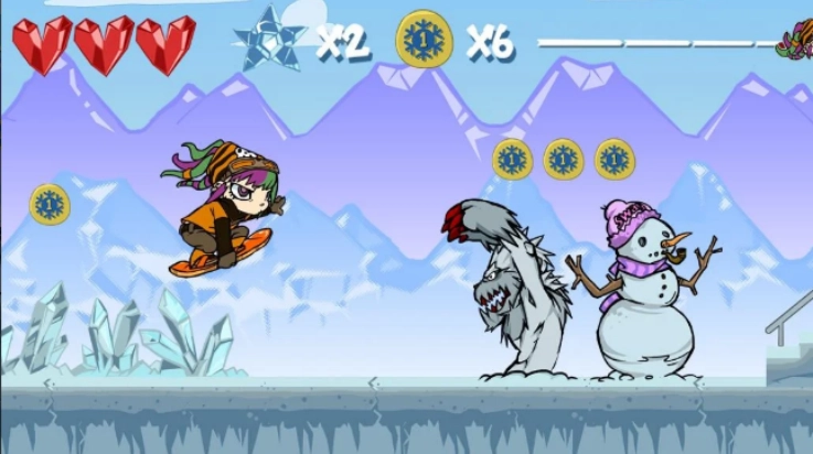 滑雪板女孩游戏图3