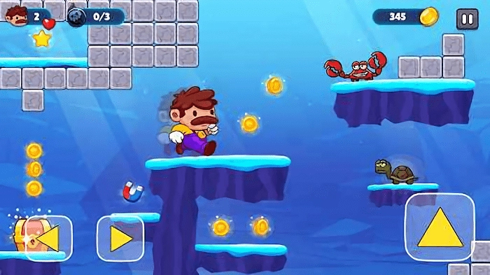 超级兄弟冒险旅程游戏(Super-Bro-Go-Adventure-Run-Latest)图1