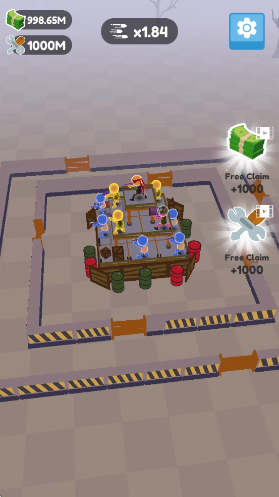 堡垒卫士游戏(DefendCityMergeShootIdle)图5