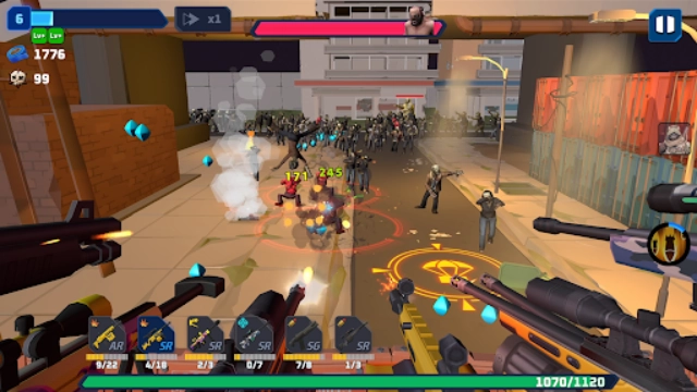 子弹风暴僵尸浪潮最新版图2