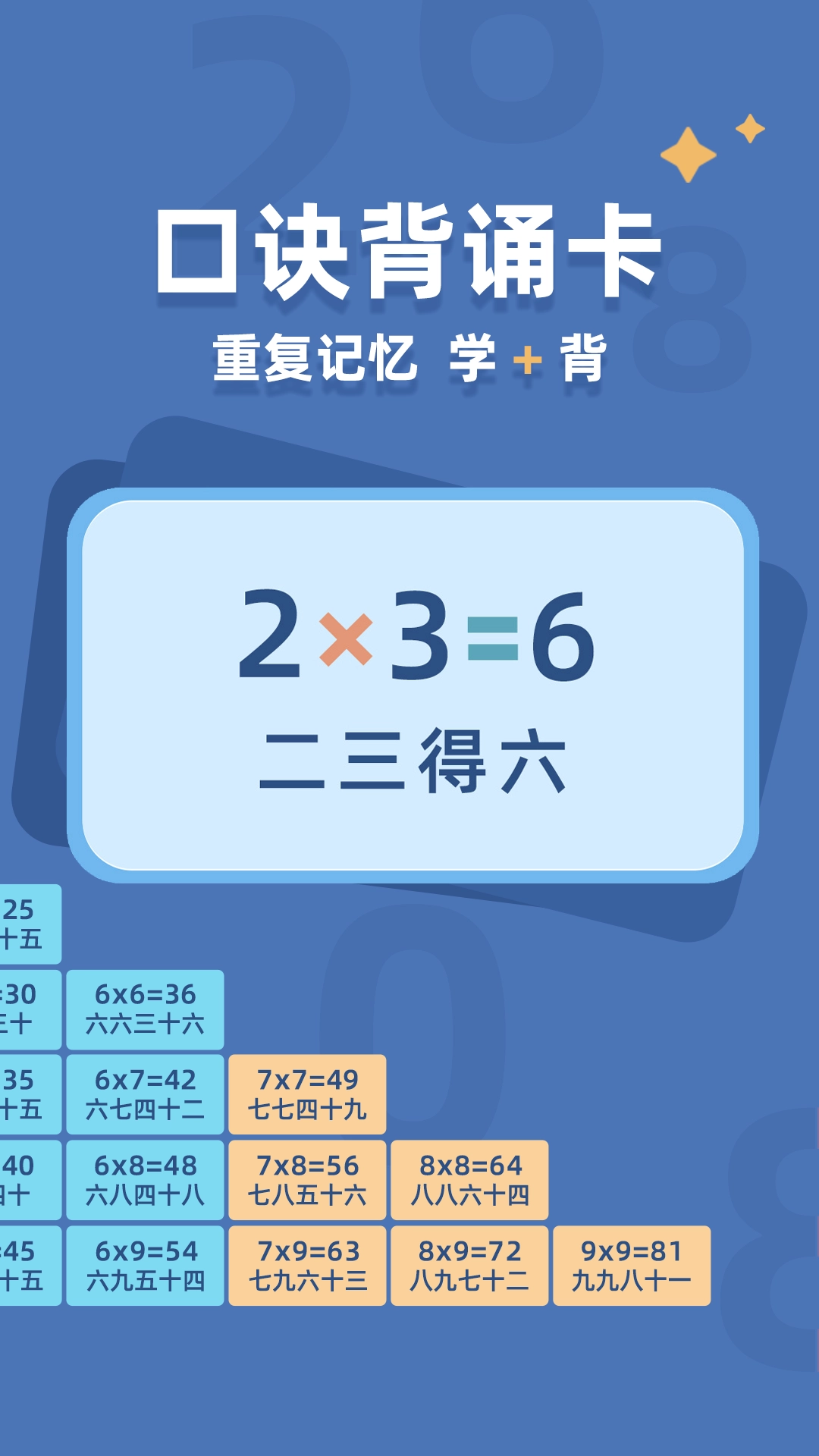 乘法口诀练习图5